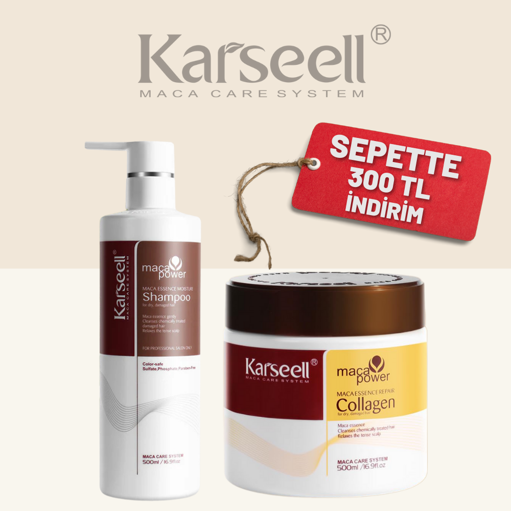 KARSEELL COLLAGEN 500 ML - TAMAMLAYICI ŞAMPUAN 500ML