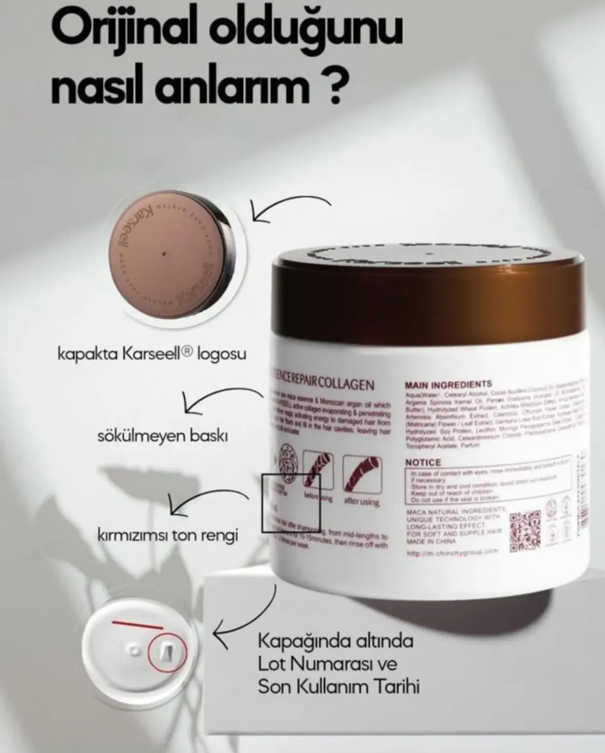 Karseell Collagen Saç Bakım Maskesi 500ML
